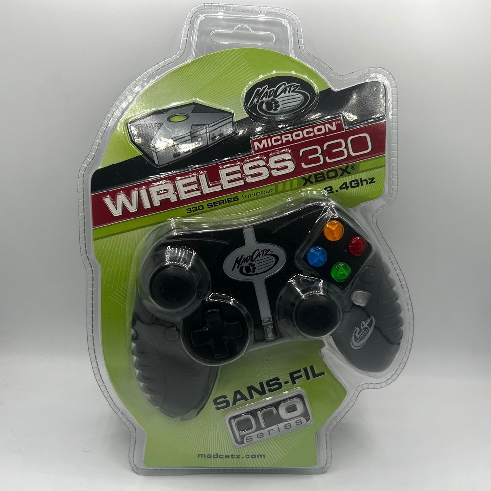 Mad Catz Wireless 330‎ Pro Series Controller for Xbox 2.4GHz Black